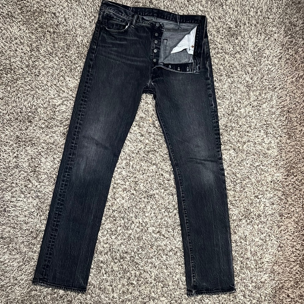 34x36 Black Levi Jeans
